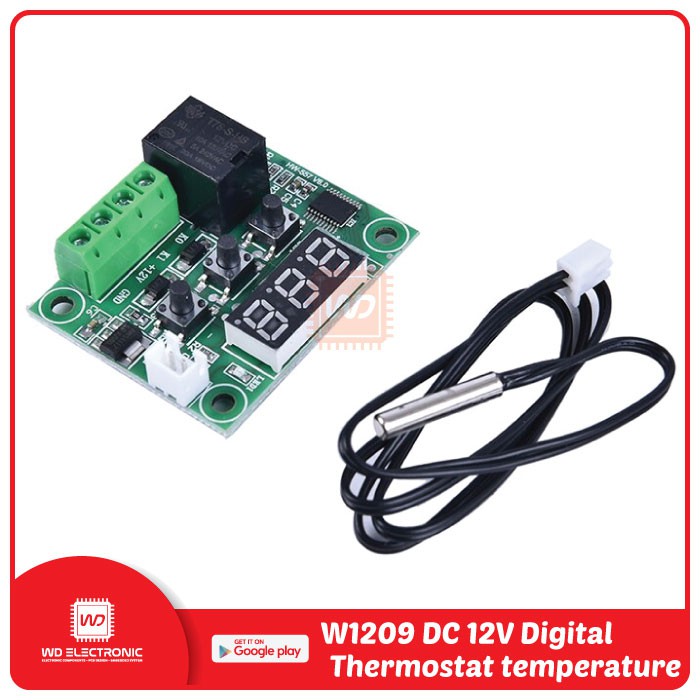 XH-W1209  W1209 DC 12V Thermostat Temperature Control switch