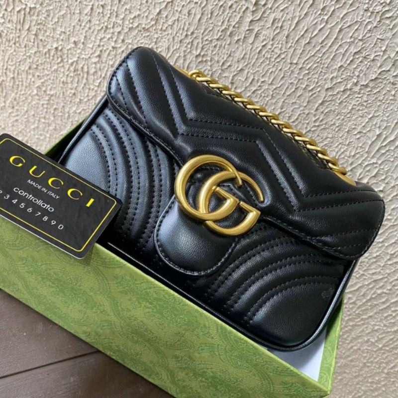 Tas wanita Gucci marmont premium bag