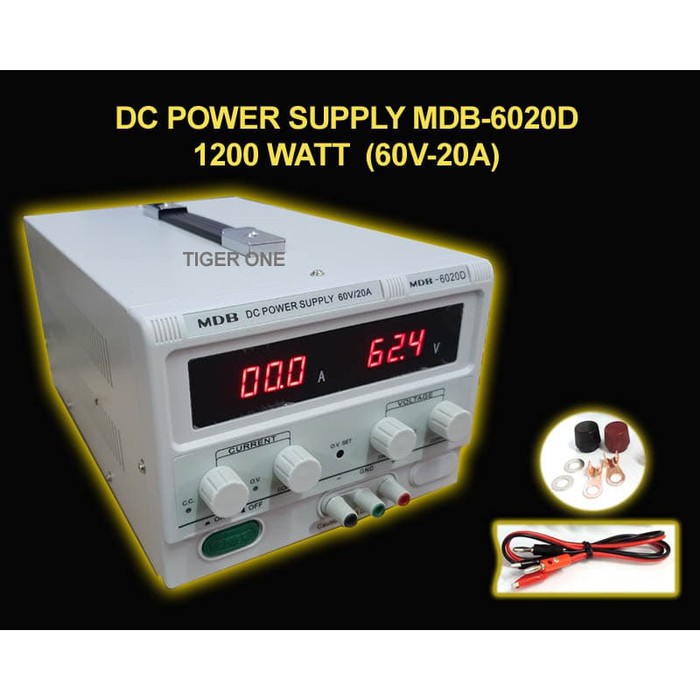 DC POWER SUPPLY DIGITAL Merk MDB 6020D