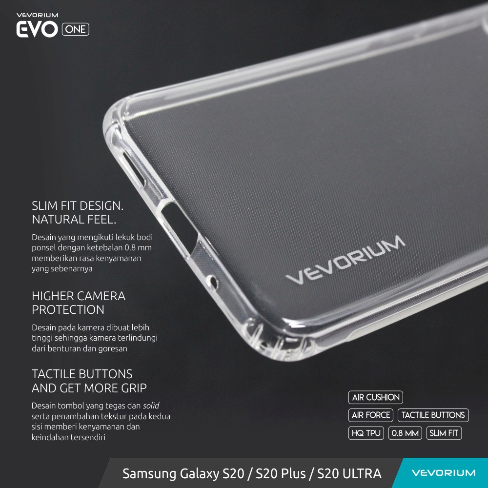 VEVORIUM EVO ONE Samsung Galaxy S20 ULTRA S20+ Plus Soft Case Softcase