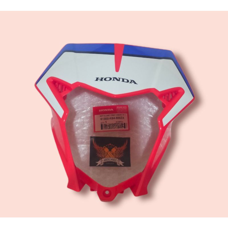 cover batok kepala lampu depan new crf 150 l crf150l ori ahm