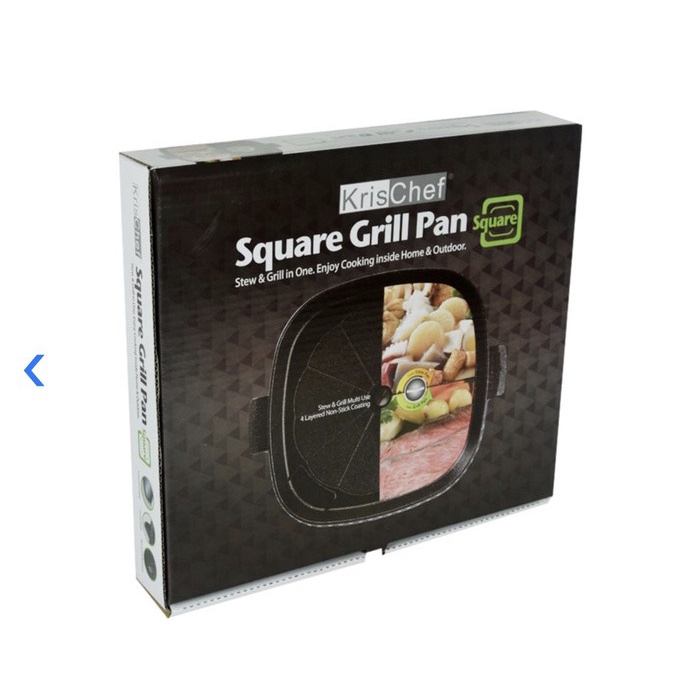 Krischef Wajan bbq Panggang Joy Square / GRILL PAN bn17