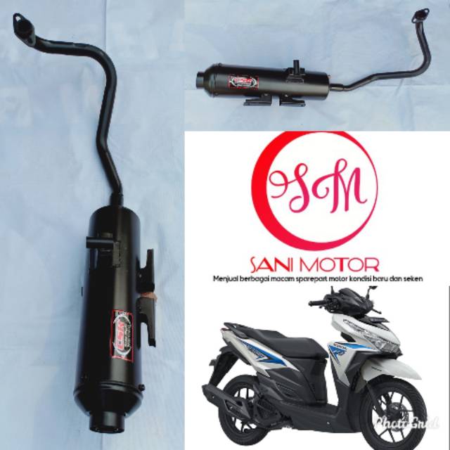 Knalpot Racing Vario Techno 125/150 Merk CSR Mberrr
