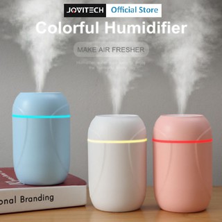 【COD】Jovitech Mini Humidifier Diffuser 300Ml 3 Colorful LED Light USB Two Mode Super Quite  H6