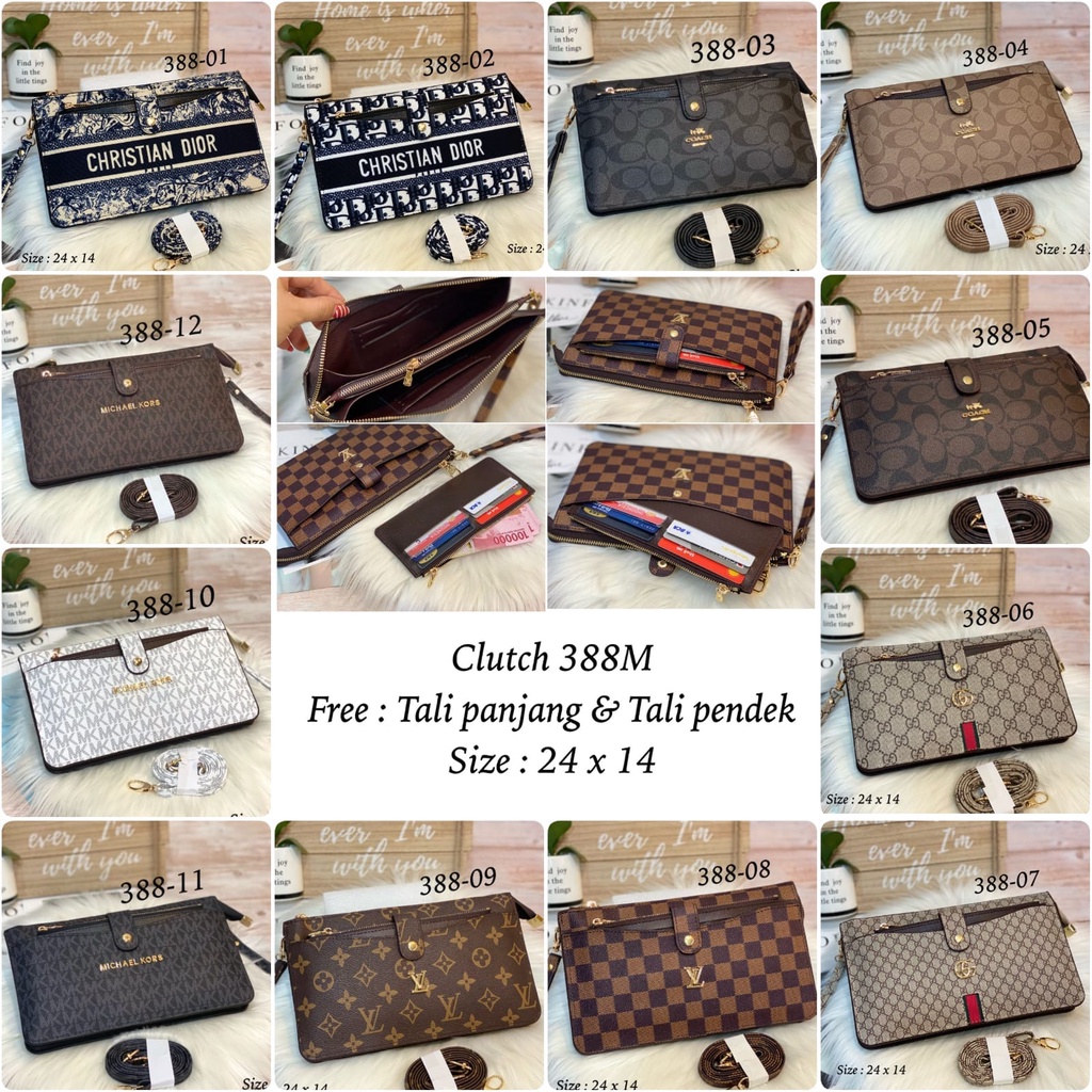 clutch Lv 3in1 bisa slempang import