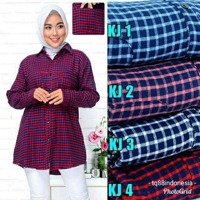 Kemeja flanel cewek/kemeja flanel xxl/kemeja kotak cewek/hem kotak/kemeja jumbo/kemeja kotak/hem xxl