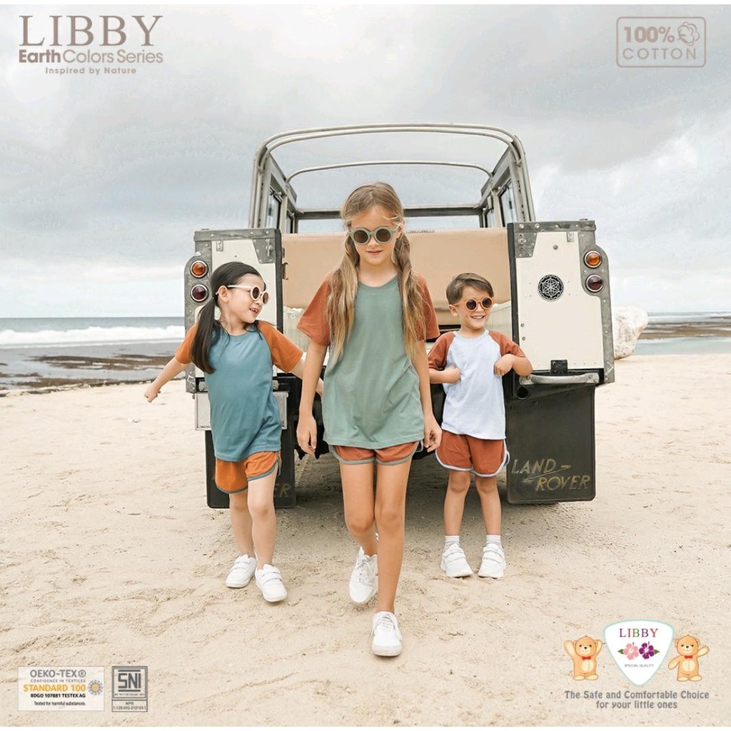 LIBBY EARTH SETELAN OBLONG REAGAN / SETELAN BAYI DAN ANAK