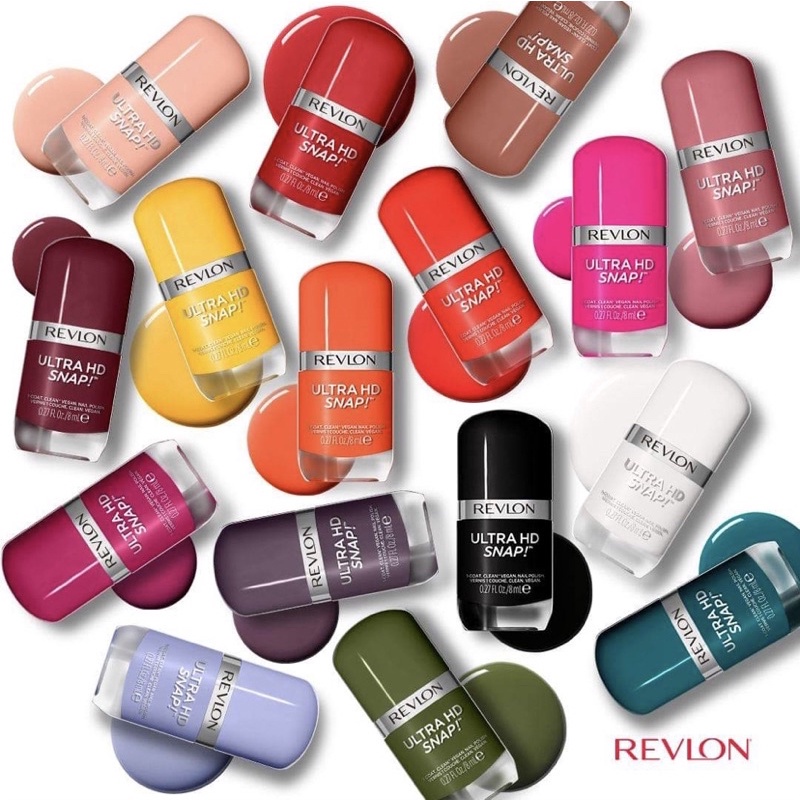 REVLON ULTRA HD SNAP! NAIL POLISH / kutek Revlon/ cat kuku