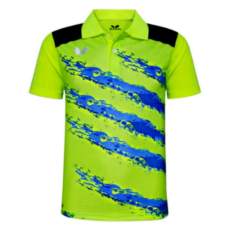 JERSEY BAJU KAOS OLAHRAGA TENIS MEJA PINGPONG BUTTERFLY IMPOR 411