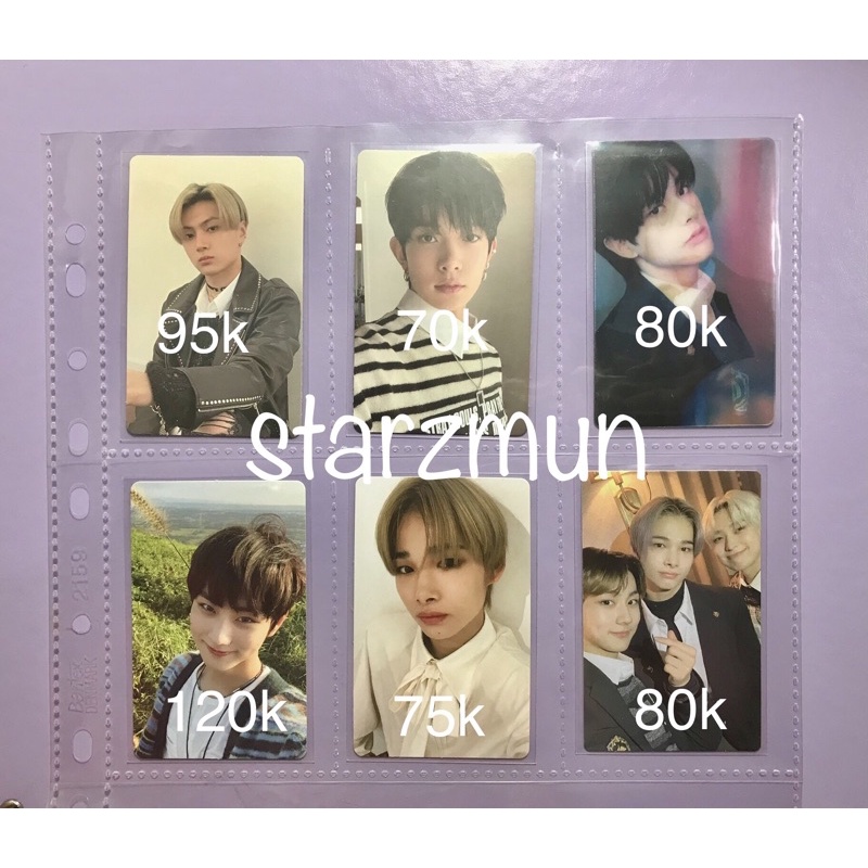 PC / PHOTOCARD ENHYPEN BDO JUNGWON NIKI & BDC JAY HEESEUNG NIKI JAKE BENE FEVER