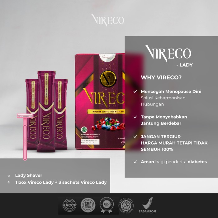 Suplemen Herbal Kesehatan Wanita - Vireco Lady