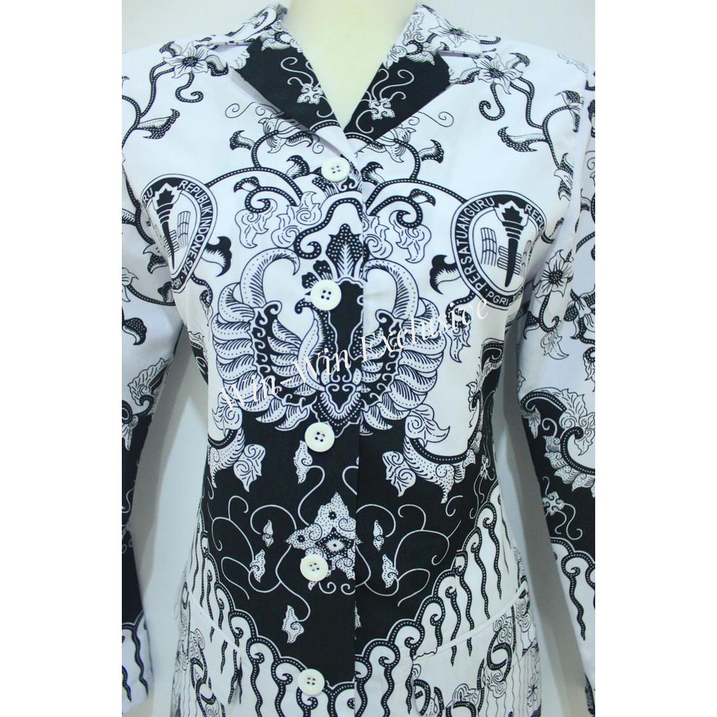 KUALITAS BAGUS KEMEJA WANITA BATIK PGRI FREE ONGKIR..