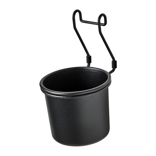 Wadah Tempat Sendok Peralatan Makan Gantung di Rel Dapur Kitchen Utensils Set