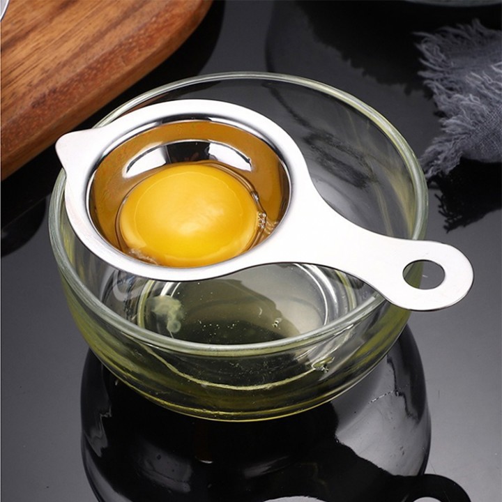 MURAH STAINLESS Alat Pemisah Telur Stainless Premium 304 Alat Sendok Pemisah Putih dan Kuning Telur