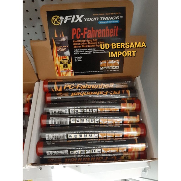 

PC FAHRENHAIT lem tahan panas epoxy made in USA