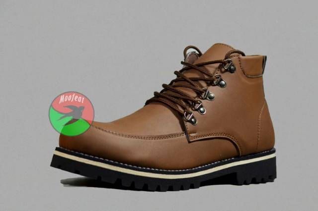 Sepatu Boot Moofeat Edward Ring Sepatu Outdoor Sepatu Gunung Junggle Shoes Semi Kulit Sepatu Boot