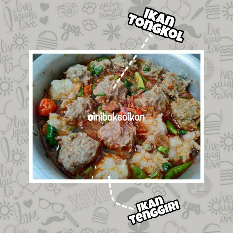 

Bakso Ikan Malingping (TONGKOL) ISI 10 @inibaksoikan