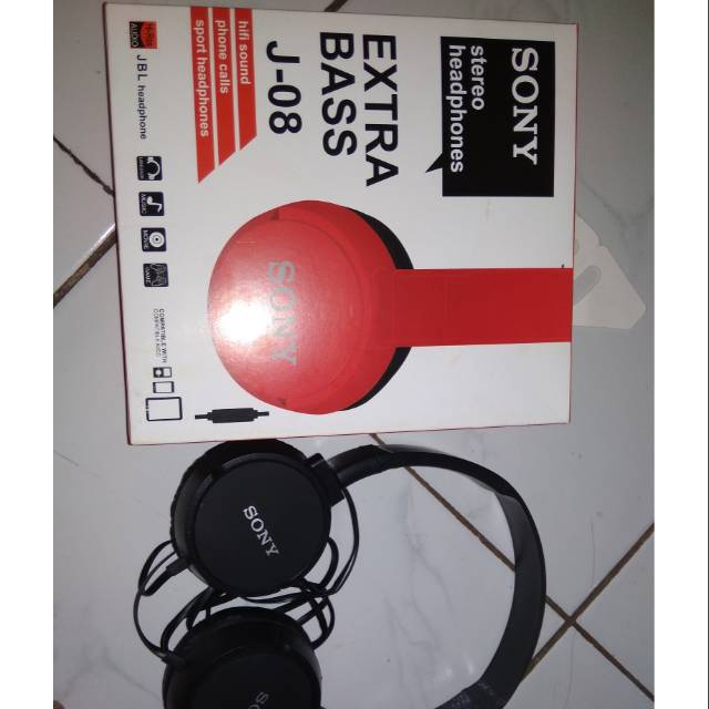 Headphone sony