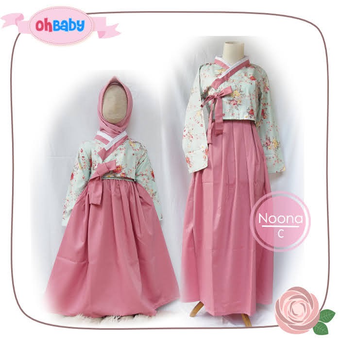 {erleenstore_} couple gamis hanbok oh baby Noona C