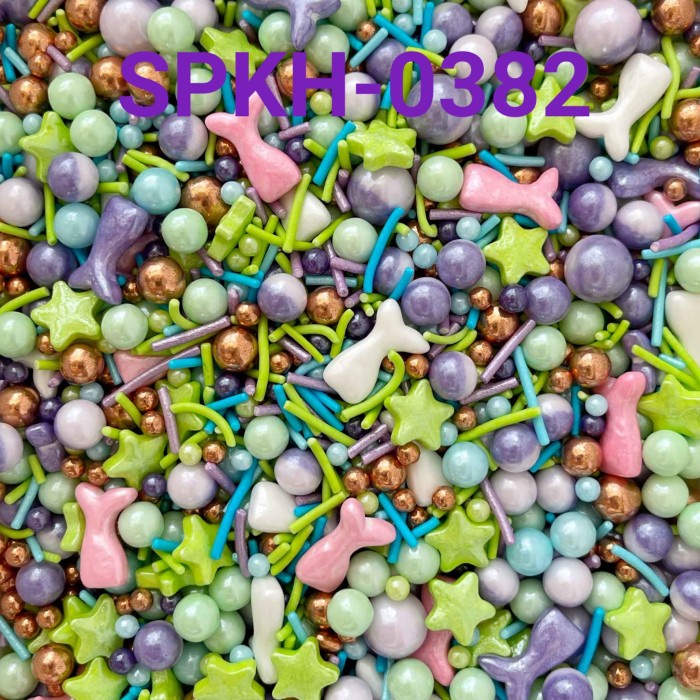 

SPKH-0382 SPRINKLES SPRINKEL 500GR MERMAID BINTANG EKOR DUYUNG BEST SELLER