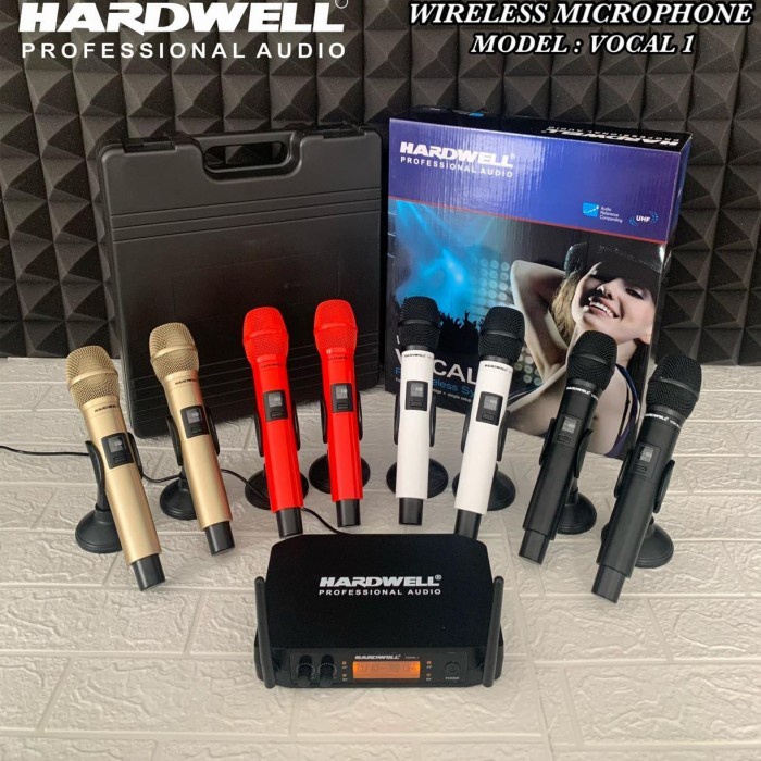 Mic Wireless Hardwell Vocal 1 / Vocal-1 / Vocal1 Handle Original