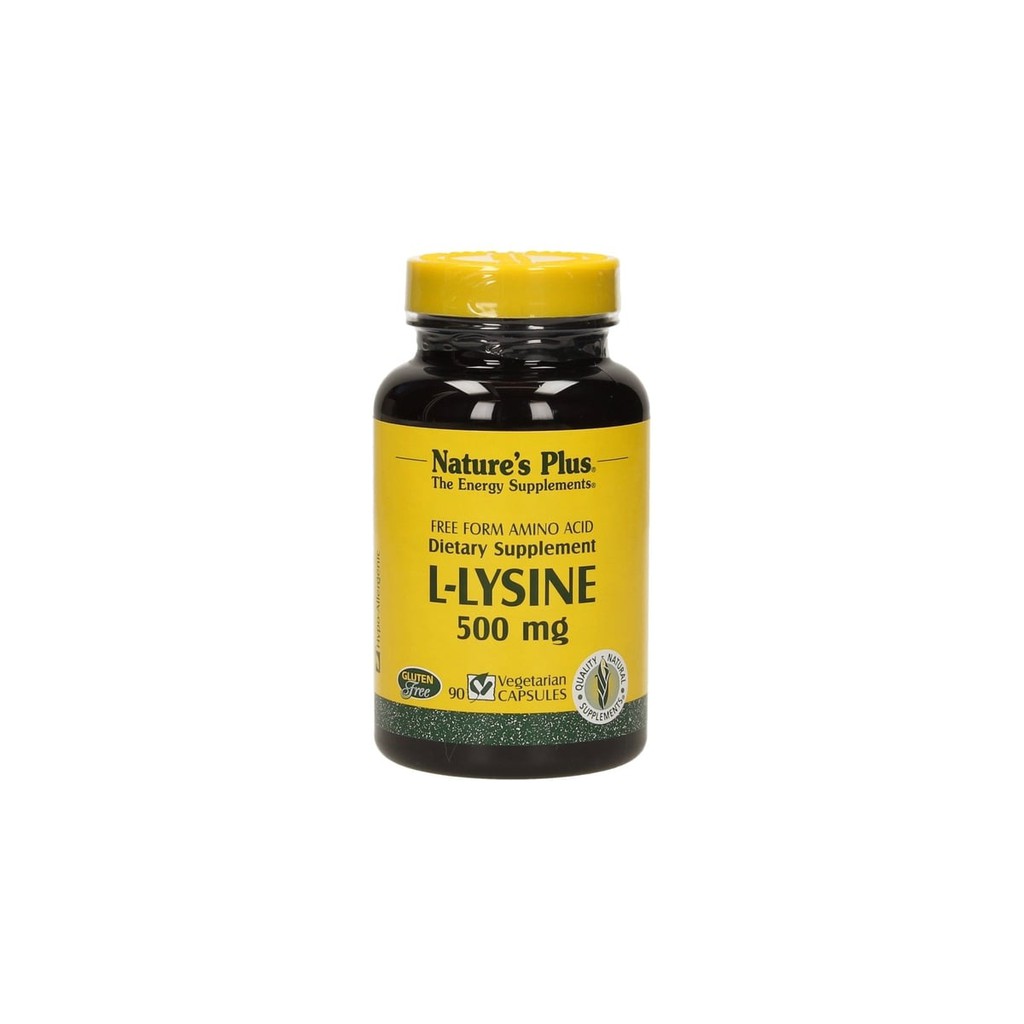 Nature's Plus L Lysine 500mg 90 Vcapsules BPOM