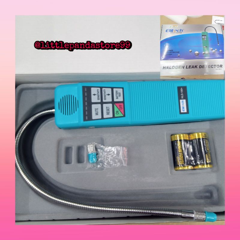 Halogen Leak Detector Elitech HLD 100+ Pendeteksi Kebocoran Freon Ac