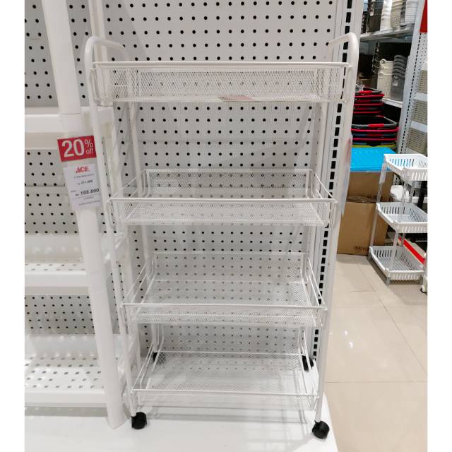 Rak susun troli ace hardware