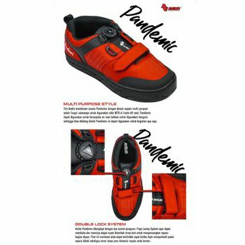 sepatu sepeda avelio pandemic bike shoes bicycle MTB XC AM non cleat