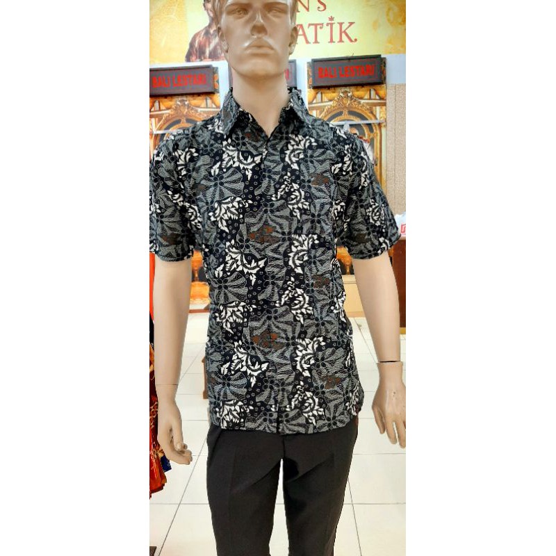 Bali Lestari |Batik Pria|Batik Lengan Pendek