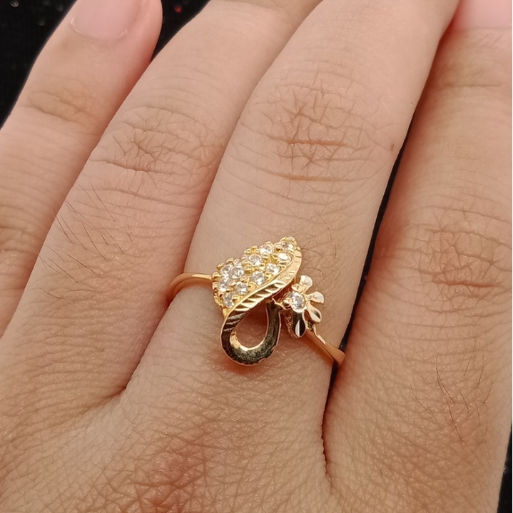 Cincin Emas 17K - 1.95 gr Kadar 750 - 624