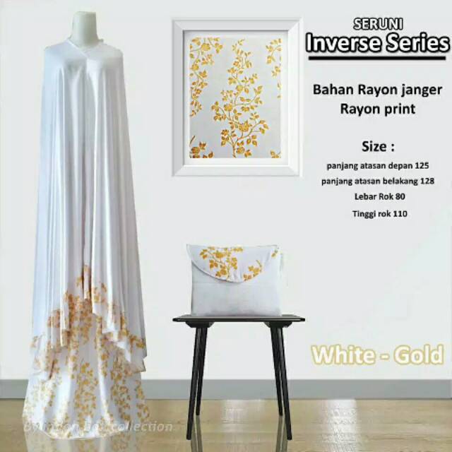 Mukena Bali Jumbo Murah Dewasa Mukena Seruni Inverse MUKENA DEWASA MURAH JUMBO MERK MUKENA TERBAIK