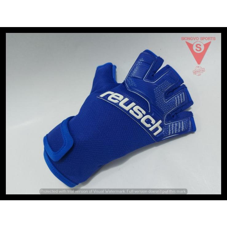BEST SELLER   SARUNG TANGAN KIPER REUSCH FUTSAL GRIP HALF FINGER 51703204010 TERLARIS