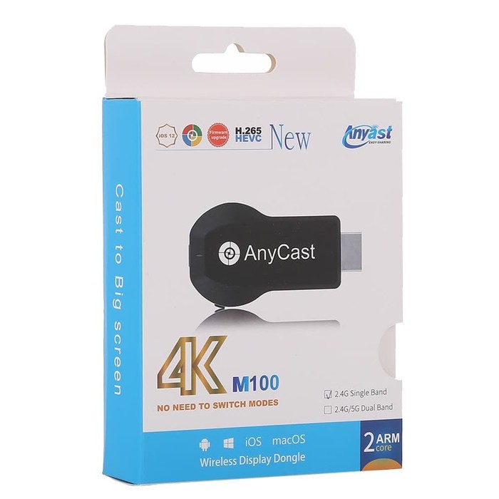 Anycast M100 4K HD Wifi Display TV Dongle Wireless HDMI Dongle Anycast