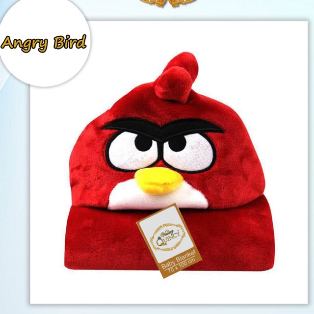 Selimut Bayi Vallery Quincy Angry Bird