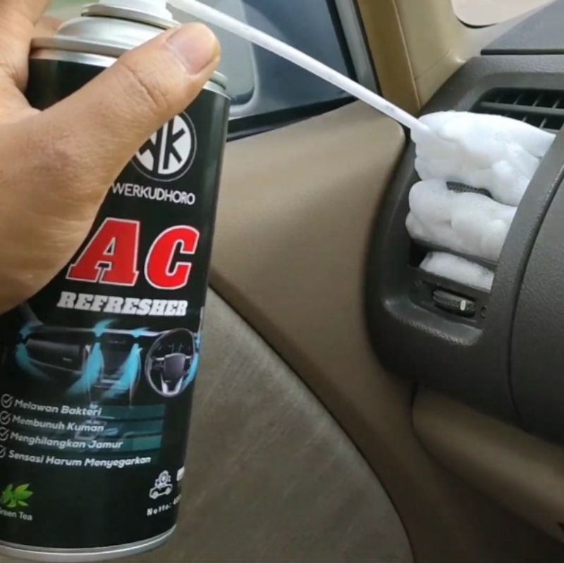 AC Refresher WK / Pembersih dan Penyegar AC / Anti Bakteri AC Cleaner Mobil 400ml