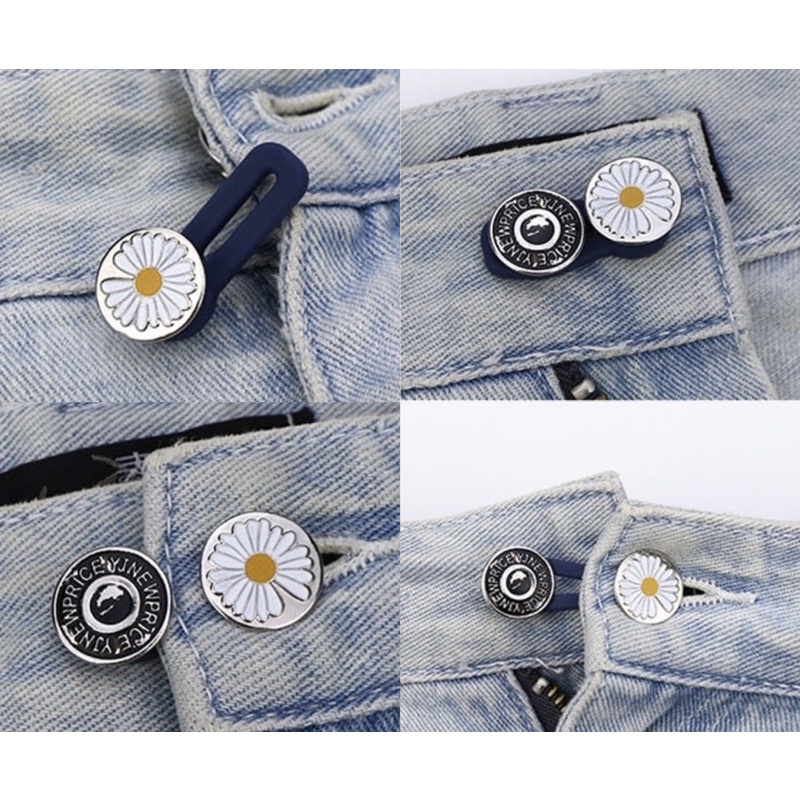 Rubber Button jeans - PEMBESAR Celana Jeans Adjustable