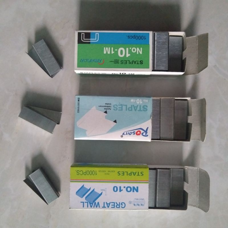 

Isi stapler/staples 1000 pcs