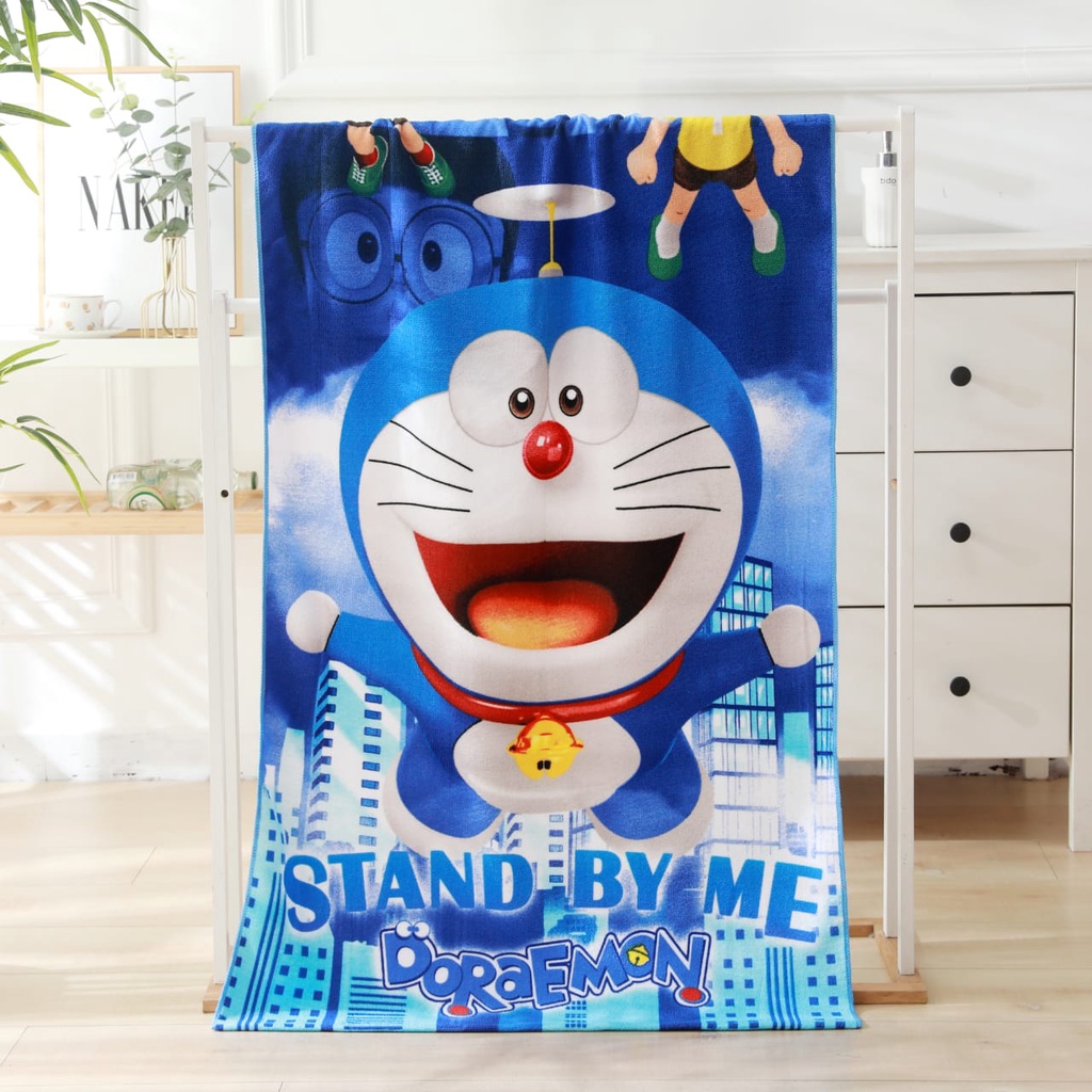 Handuk karakter doraemon merek moria