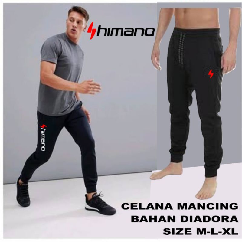 Celana joger sepeda joger mancing joger panjang olahraga celana mancing unisex