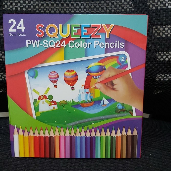 

Nikmati Pensil Warna Squeezy 24 Warna Panjang Terbatas