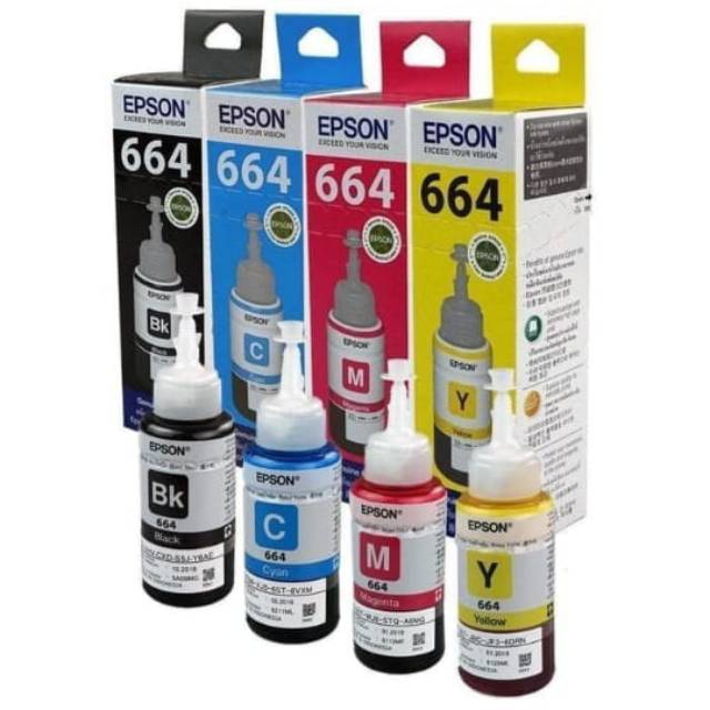 TINTA EPSON/TINTA PRINTER/TINTA EPSON 664/EPSON L100,L110,L120,L200-HITAM