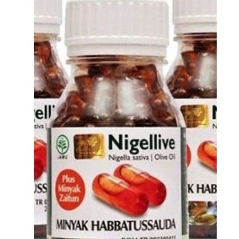 DISKON habatusauda nigelive ukuran besar isi : 200 kapsul