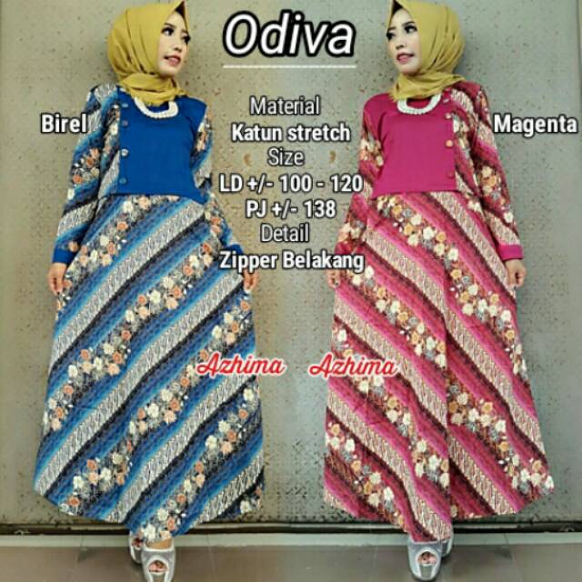 Odiva Dress (4 warna)