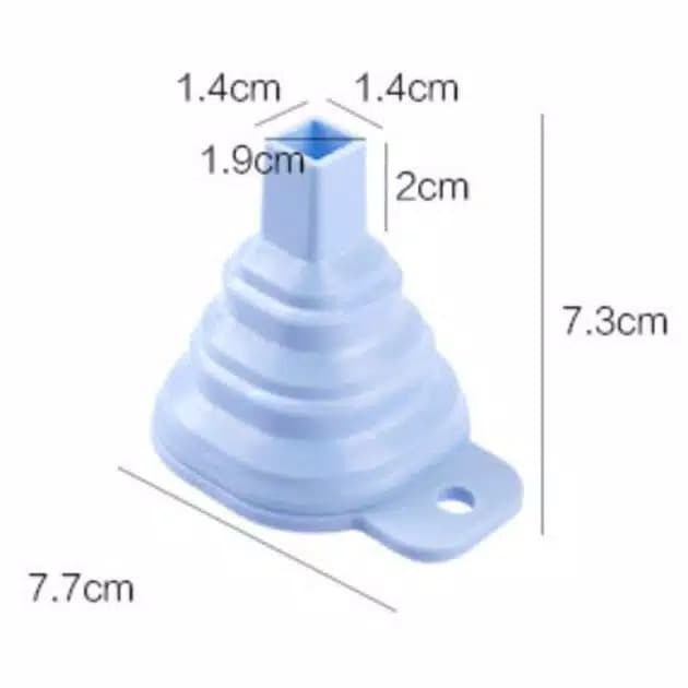 ❤️GTB❤️ Corong Air Corong Minyak Silikon Corong Air Portable Foldable Silicone Mini Funnel R378