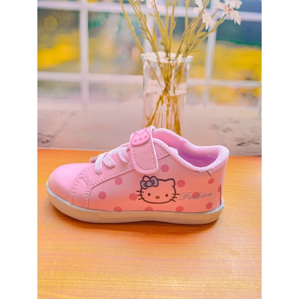 sepatu sneakers anak perempuan usia 3 4 5 tahun murah | hello kity