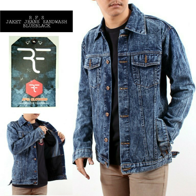 JAKET JEANS | JAKET PRIA &amp; WANITA | KJAKET COWOK JEANS BAHAN TEBAL BISA COD