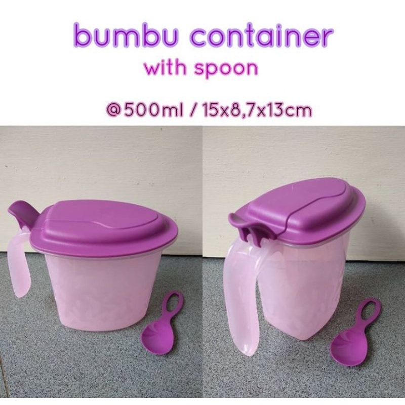 Bumbu Container/Bumbu Container Tupperware/spice to go/spice to go tupperware