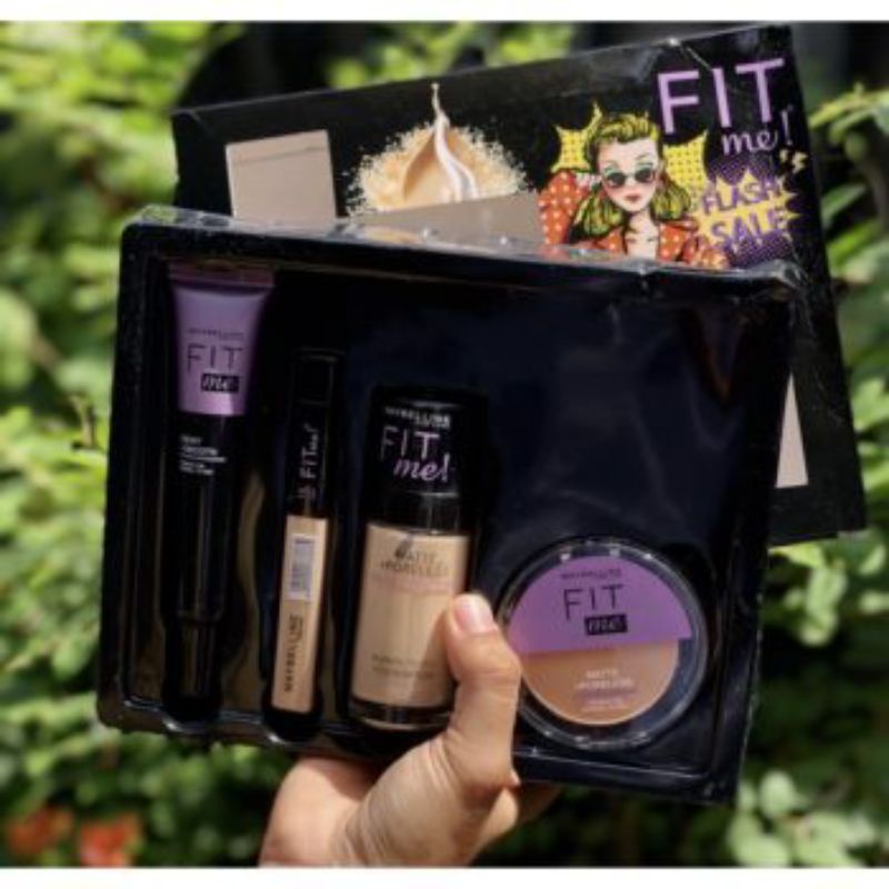 Maybelline Fit Me / Paket Komplit Maybelline Fit Me 4 in1 Flash Sale