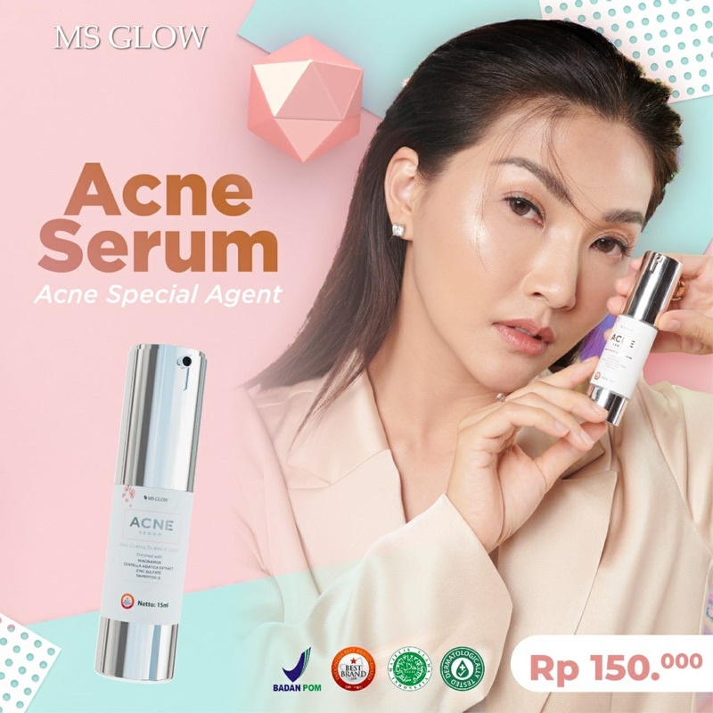 Acne serum ms glow ori